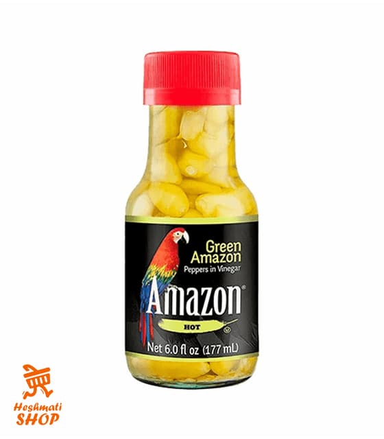 ترشی فلفل سبز امازون 178 میلی لیتر
